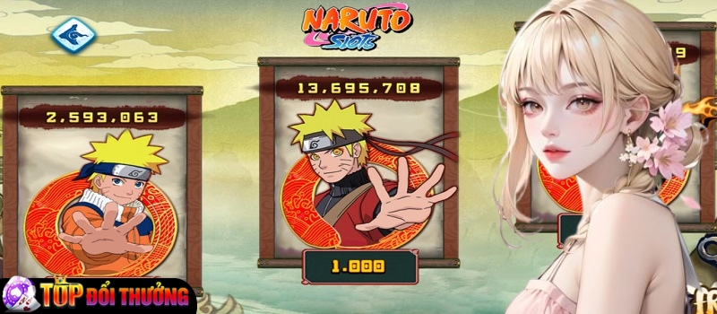 Sơ lược thông tin về slot game Naruto Slots 789 Club